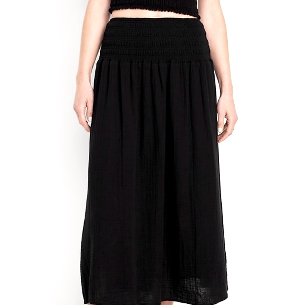 Old Navy crinkle gauze maxi
